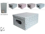 DUE ESSE BOX ABITI 50X40X25 FOGLIE 