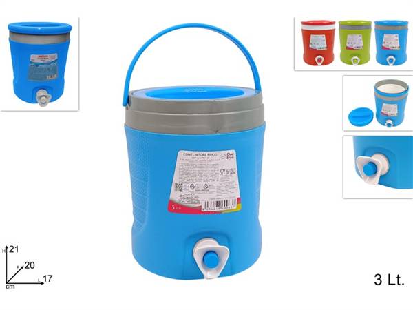 DUE ESSE CONTENITORE FRIGO 3LT C/RUBINET 