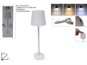 DUE ESSE LAMPADA DA TAVOLO TOUCH BIANCA RICARICABILE