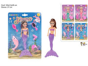 DUE ESSE SIRENA 21CM CON ACCESSORI 4ASS 