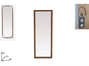 DUE ESSE CORNICE SPECCHIO 30X90 NOCE 