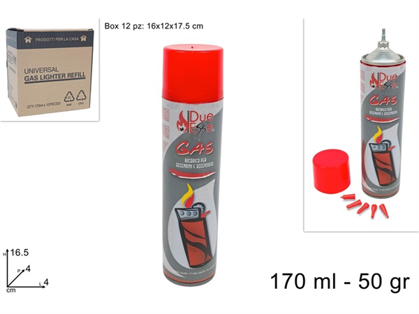 DUE ESSE BOMBOLETTA GAS 170ML