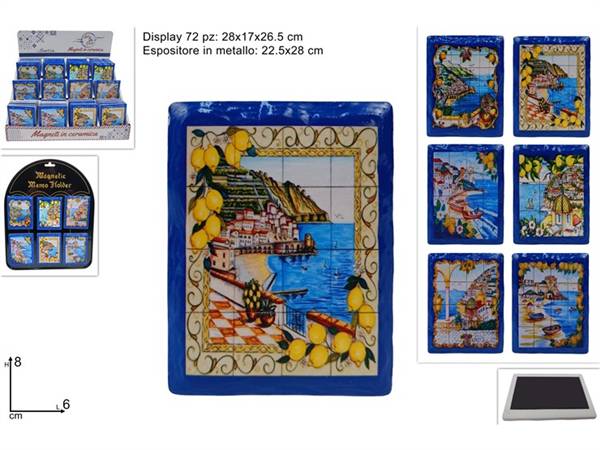 DUE ESSE MAGNETE CERAMICA DEC. PAESAGGIO 