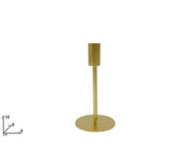 DUE ESSE PORTACANDELA METALLO 16CM ORO 