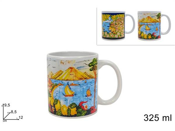DUE ESSE TAZZONE MUG 325ML DEC. PAESAGGI 