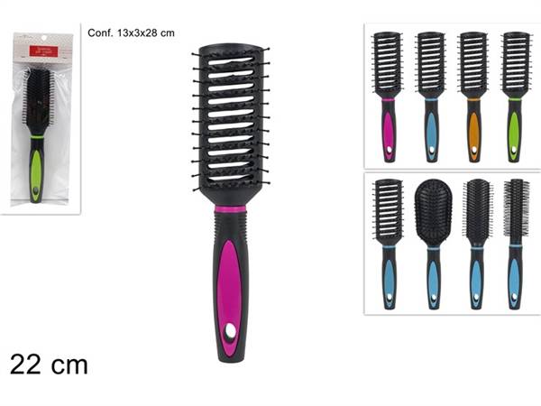 DUE ESSE SPAZZOLA CAPELLI 4 COL ASS 