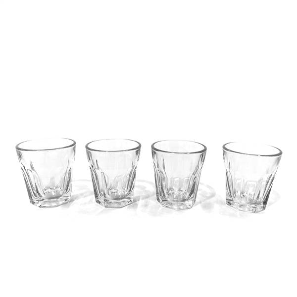 MERCURY SET 4 BICCHIERI TRASP LIQUORE 