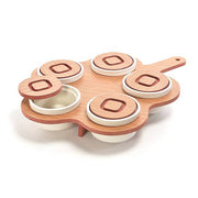MERCURY ANTIPASTIERA 5 CIOTOLE CERAMICA 39X32XH7