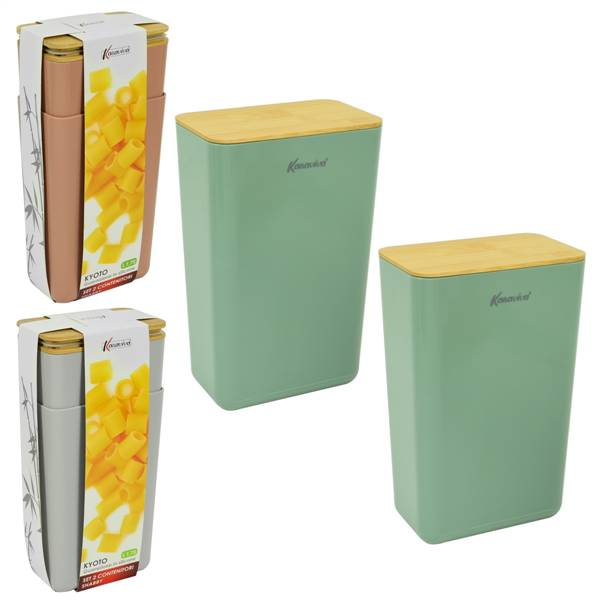 KASAVIVA KYOTO SET CONTENITORE 2PZ 1,75L 