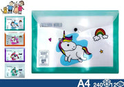 EOL PORTATUTTO A4 32X24 UNICORNO 
