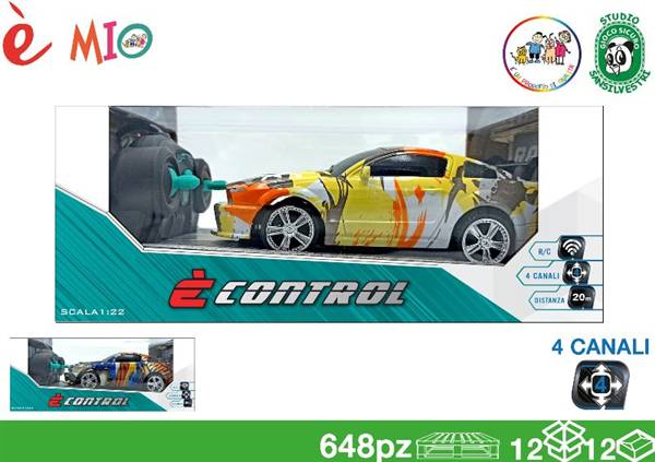 EOL MACCHINA TELECOMANDATA 18CM 4CANALI 
