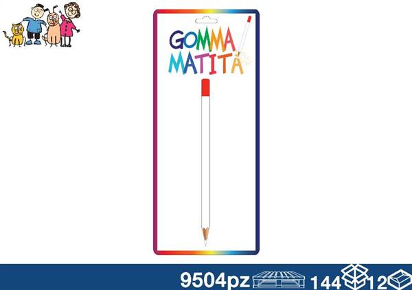 EOL GOMMA-MATITA IN BLISTER 