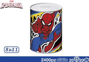 EOL SALVADANAIO LATTA 8X11 SPIDERMAN 