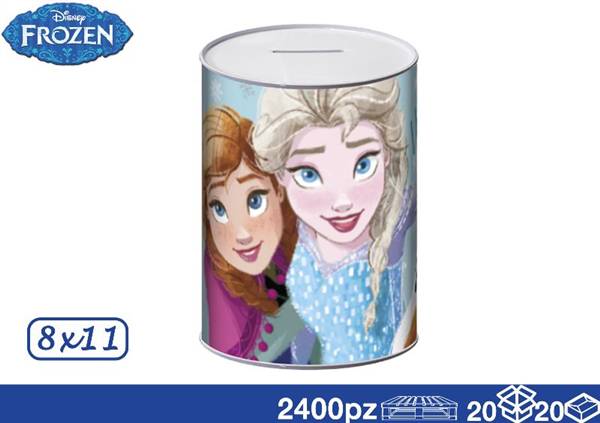 EOL SALVADANAIO LATTA 8X11 FROZEN 