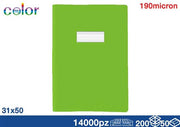 EOL COPRIQUADERNO A4 CON ALETTE LIME 