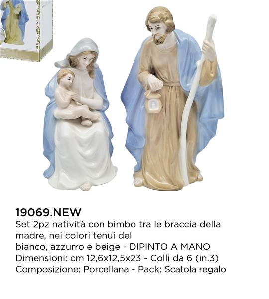 PREZIOSA NATIVITA' 2PZ XMAS 19069 