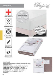 PREZIOSA COPRIMATERASSO SANITARIO CULLA SANITARIO.CULLA