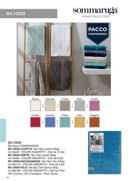 SOMMARUGA SET 12PZ OSPITE 40X60 BA.10029.OSPITE