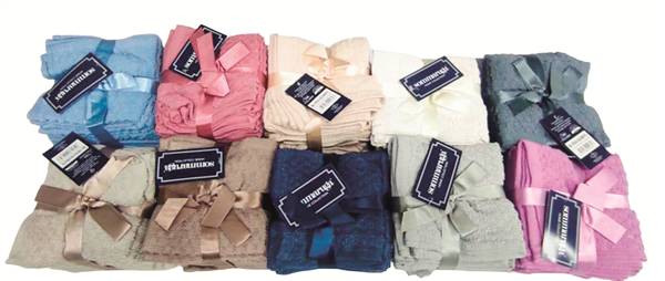 SOMMARUGA LAVETTA COLORATA SET 12PZ BA.10034.COLORATO