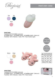 PREZIOSA PANTOFOLE SOTTO-DONNA A/SCIVOLO PANT.0092