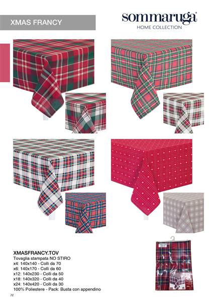 SOMMARUGA TOVAGLIA FRANCY X12 XMAS XMASFRANCY.TOVX12