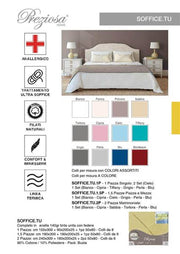PREZIOSA COMPLETO LETTO FLANELLA 1P SOFFICE.TU.1P