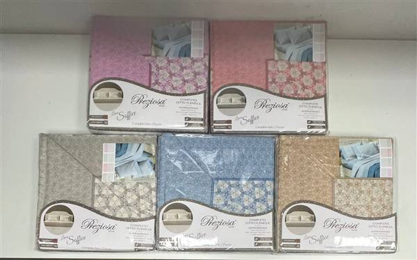 PREZIOSA COMPLETO LETTO FLANELLA 1P D23 SOFFICE.1P.D23