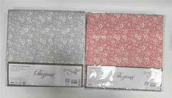 PREZIOSA COMPLETO LETTO FLANELLA 2P SOFFICE.2P.D25