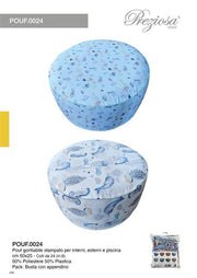 PREZIOSA POUF GONFIABILE 50X25 ART.0024 
