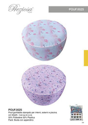 PREZIOSA POUF GONFIABILE 50X25 ART.0025 