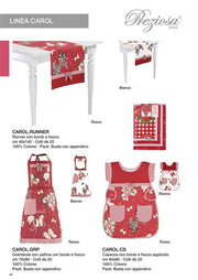 PREZIOSA RUNNER 40X140 CAROL ROSSO CAROL.RUNNER
