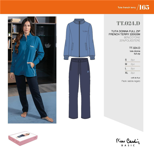 PIERRE CARDIN TUTA DONNA TT.024.D 