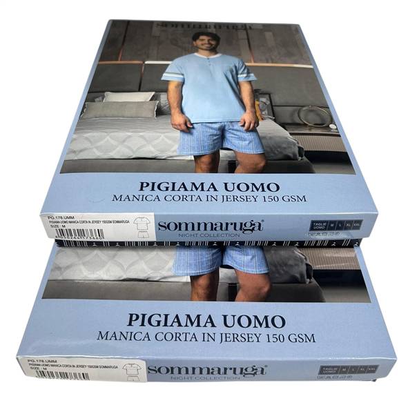 SOMMARUGA PIGIAMA UOMO PG.178.UMM 