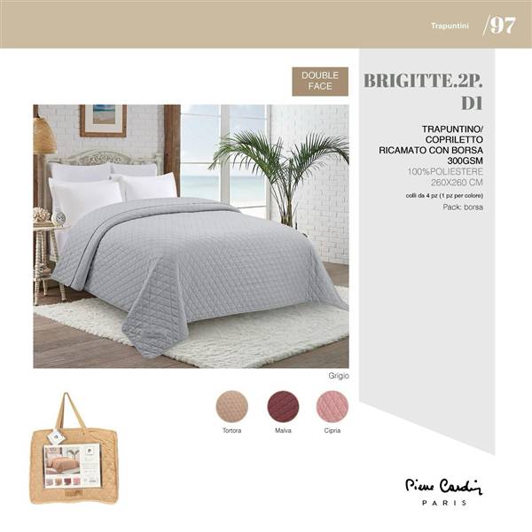 PIERRE CARDIN TRAPUNTINO 2P BRIGITTE D1 