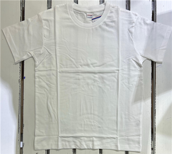 AMBROSINO SHIRT 2PZ RAGAZZO/A BIANCO SHIRT.002.BIANCO IN COTONE