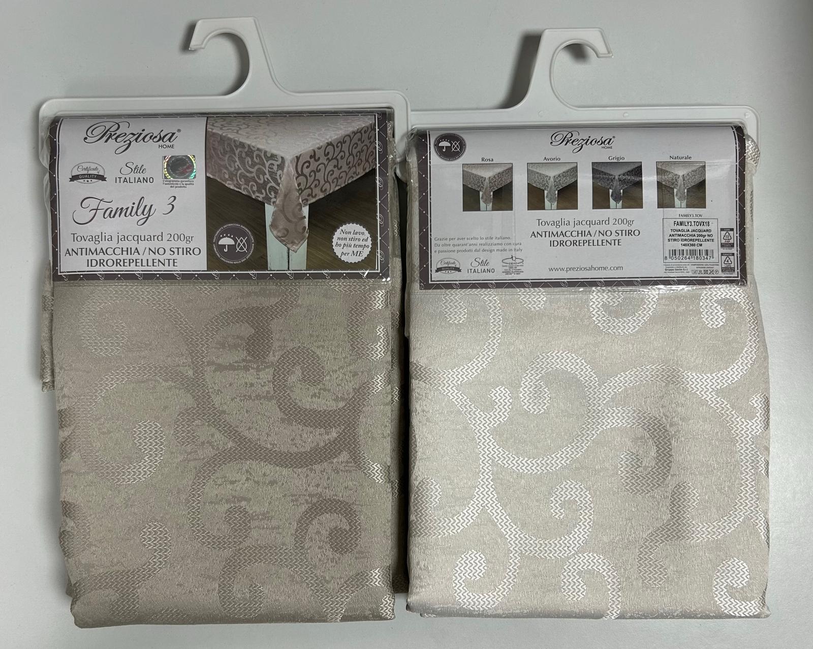 PREZIOSA TOVAGLIA FAMILY3 X12 ANTIMACCHI FAMILY3.TOVX12