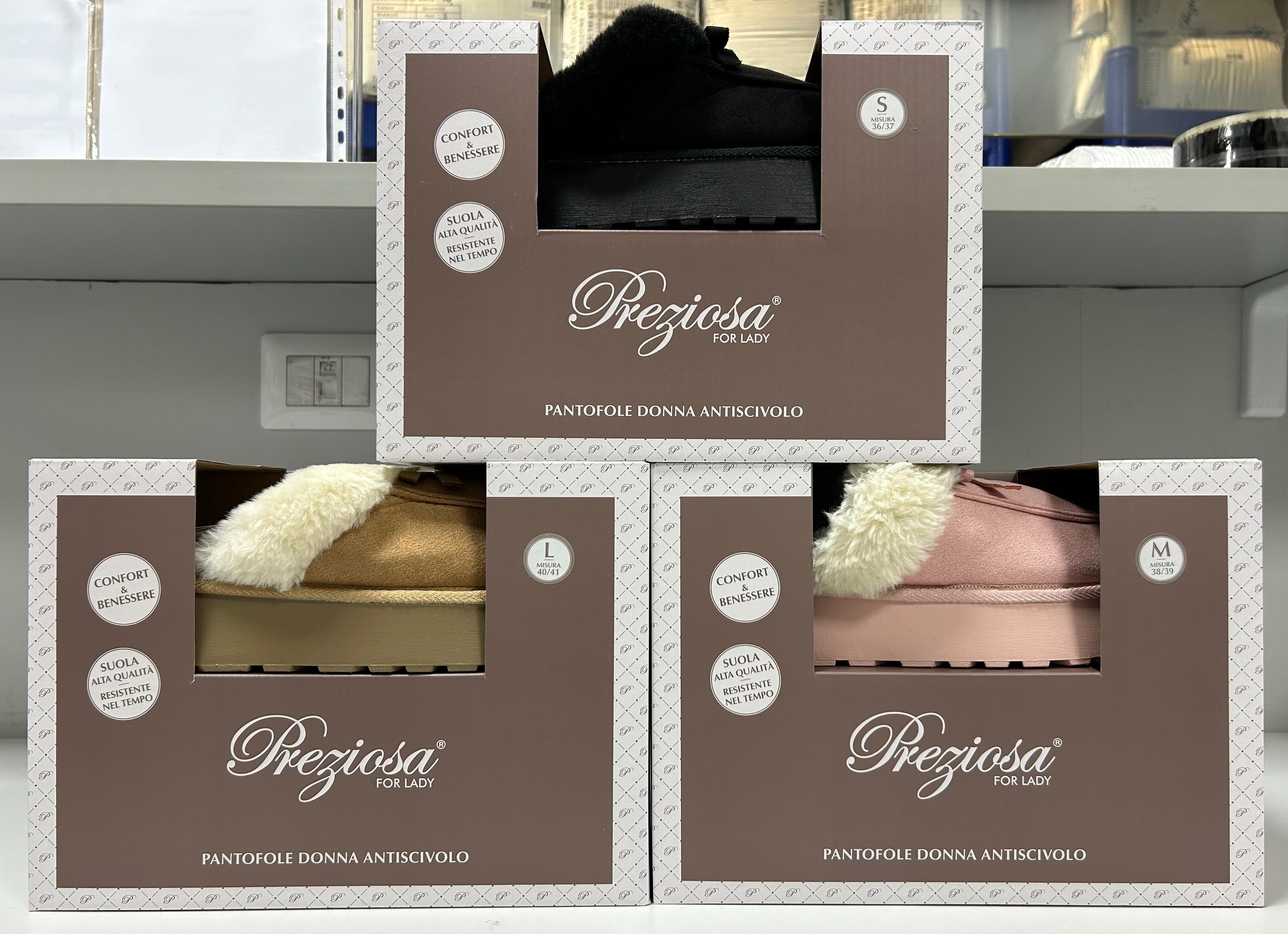 PREZIOSA PANTOFOLE DONNA PANT.0280