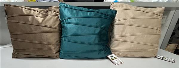 PREZIOSA CUSCINO ARREDO VELLUTO CQ0079 LAVORATO CON IMBOTTITURA SFODERABILE