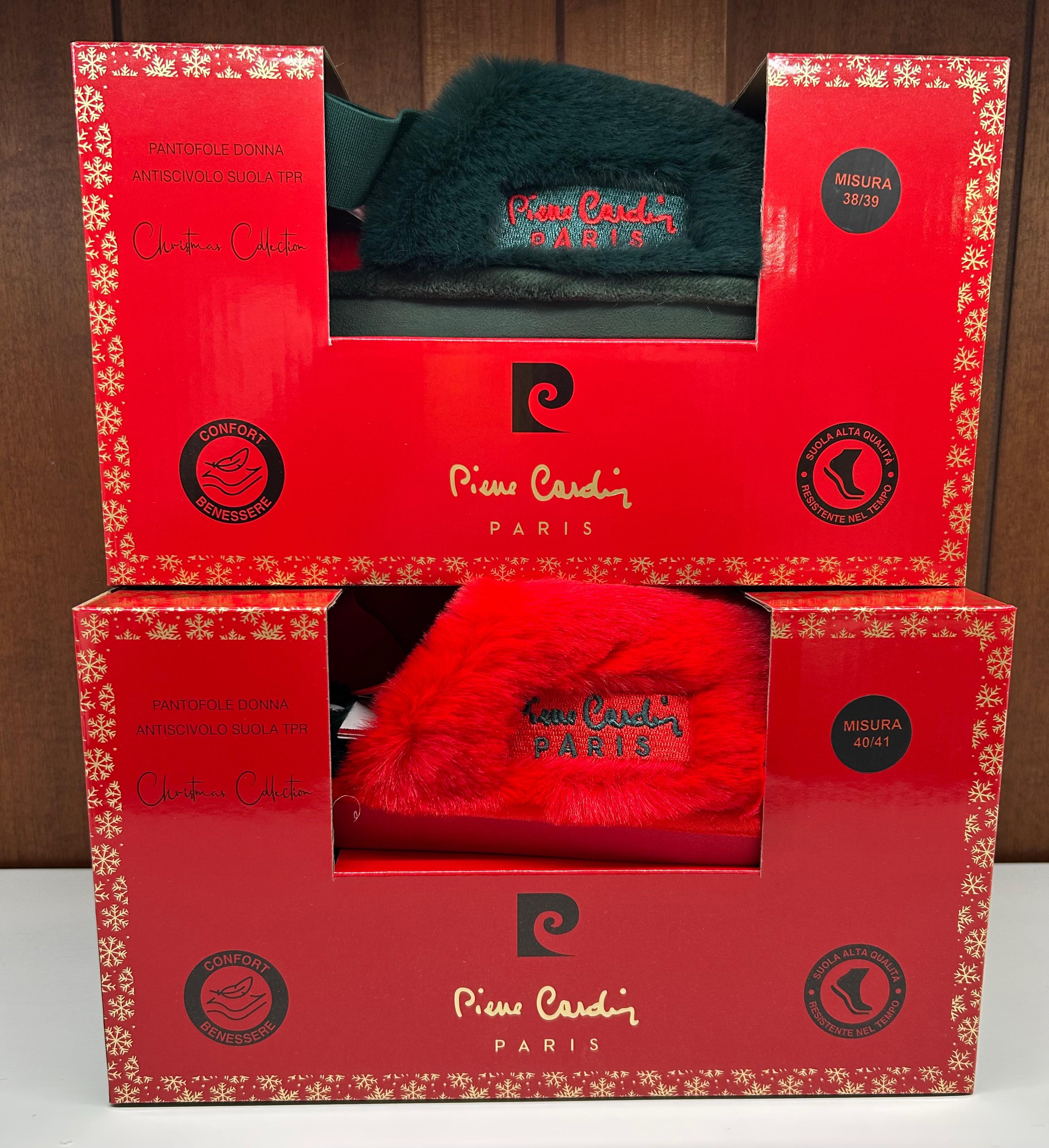 PIERRE CARDIN PANTOFOLE DONNA XMAS 25728 ART.25728