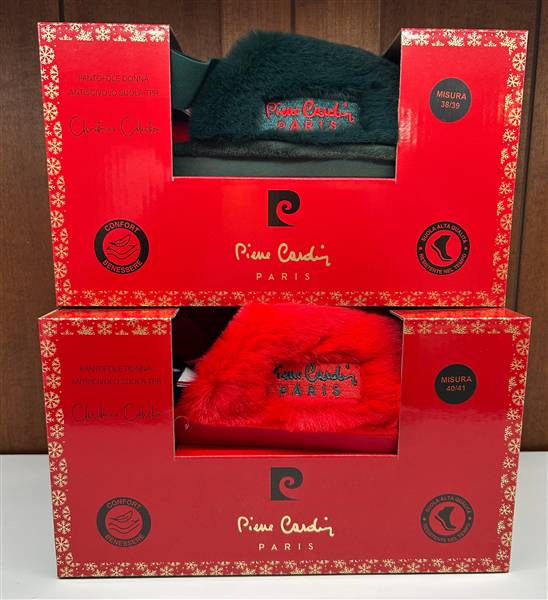 PIERRE CARDIN PANTOFOLE DONNA XMAS 25728 ART.25728