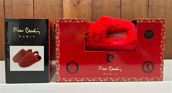 PIERRE CARDIN PANTOFOLE DONNA XMAS 25728 ART.25728