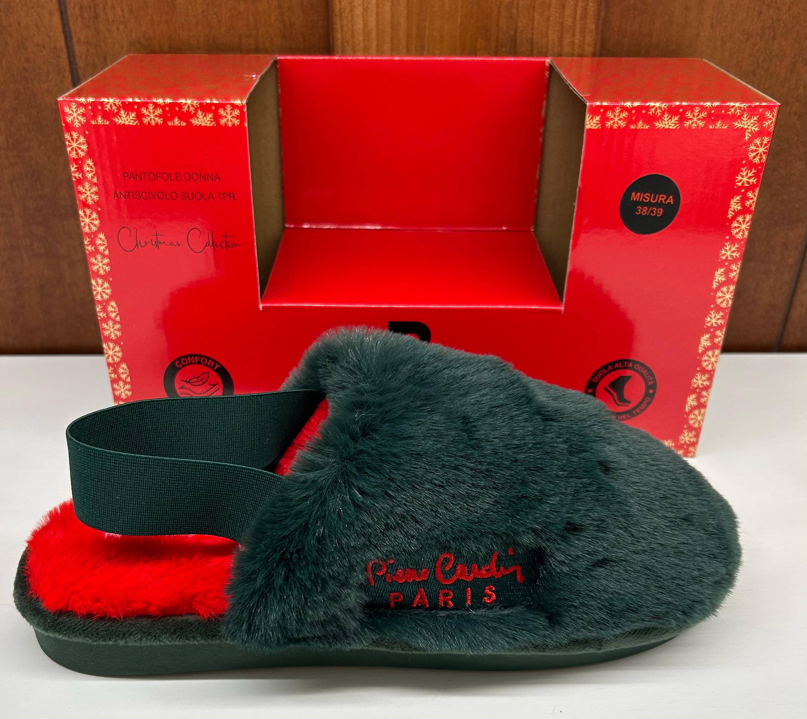 PIERRE CARDIN PANTOFOLE DONNA XMAS 25728 ART.25728