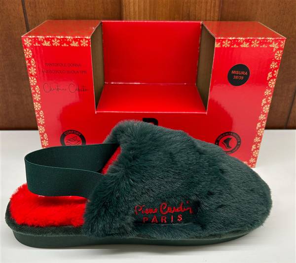PIERRE CARDIN PANTOFOLE DONNA XMAS 25728 ART.25728
