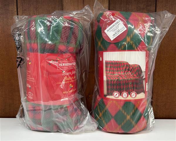 SOMMARUGA PLAID IN PILE SMALL XMAS MORB. XMAS.MORBIDI.2.COP.SMALL IN PILE