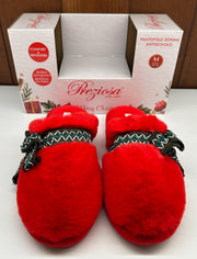 PREZIOSA PANTOFOLE DONNA XMAS PANT.25047