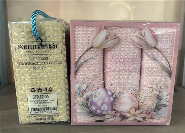 SOMMARUGA STROFINACCI 3PZ PASQUA STR.EGGS