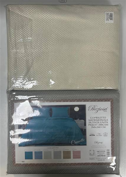 PREZIOSA COPRILETTO 1P CANNETTE D25 CANNETTE.COP.1P.D25