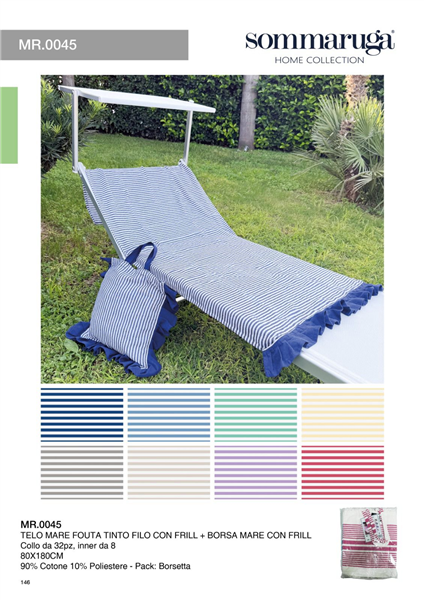 SOMMARUGA TELO MARE FOUTA MR.0045 