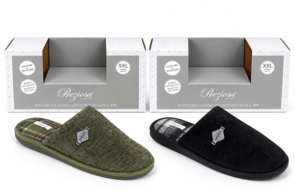 PREZIOSA PANTOFOLE UOMO PANT.0337 