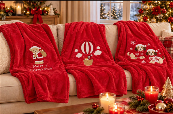 PREZIOSA COPERTA CORAL BORSA XMAS 26001 